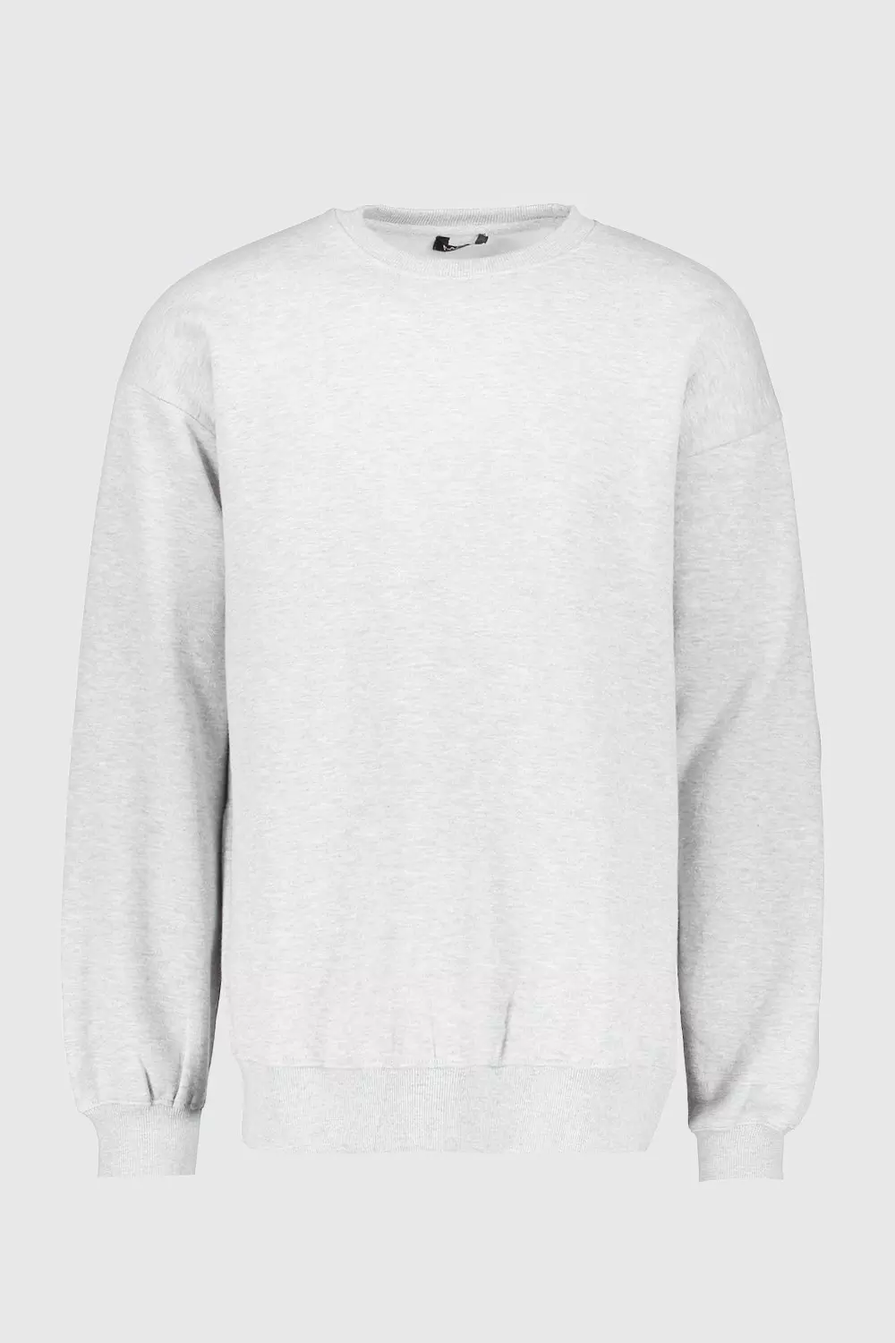 Basic Oversized Crew Neck Sweatshirt | boohooMAN USA